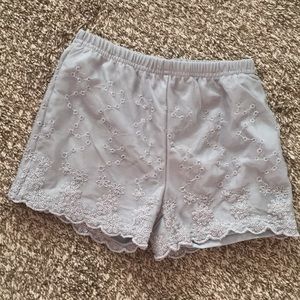 Cute lace shorts